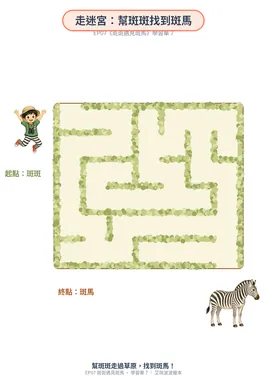 Worksheet 7: Zebra maze