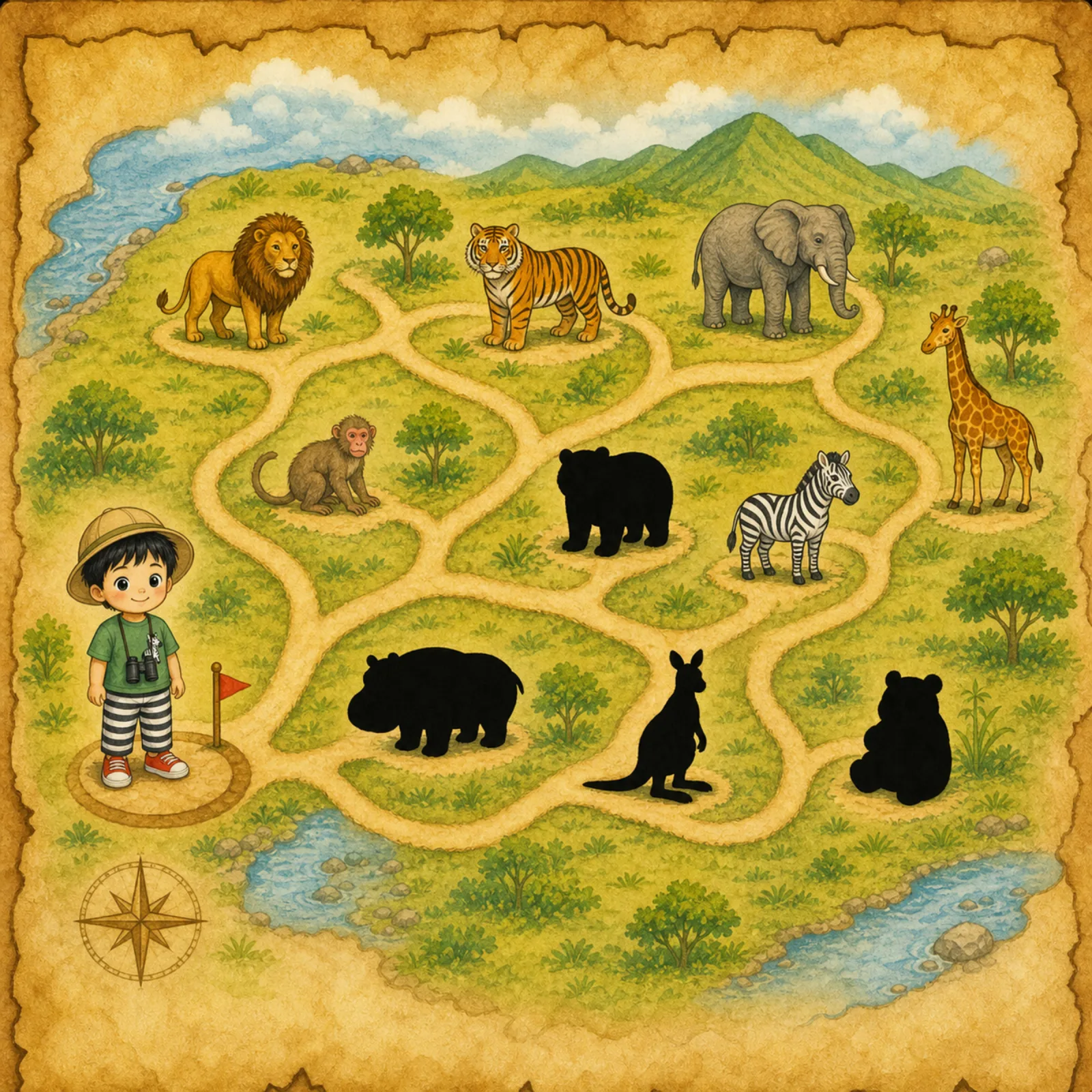 Ban-Ban's Adventure Map